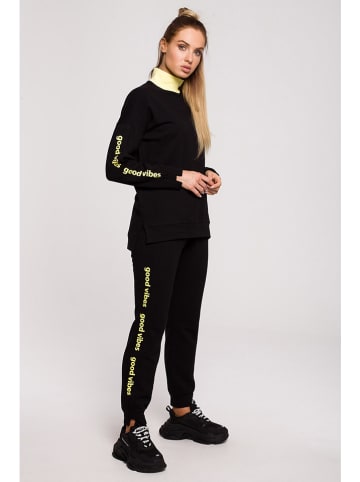 made of emotion Sweatshirt zwart