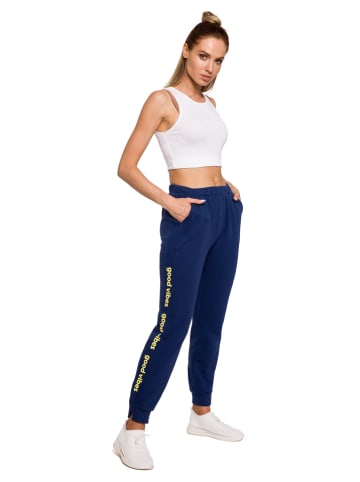 made of emotion Sweatbroek donkerblauw