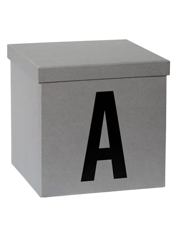 STORE IT Aufbewahrungskiste "A" in Grau - (B)30 x (H)30 x (T)30 cm