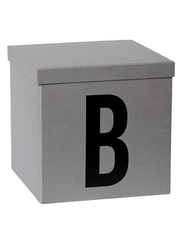 STORE IT Opbergkist "B" grijs - (B)30 x (H)30 x (D)30 cm