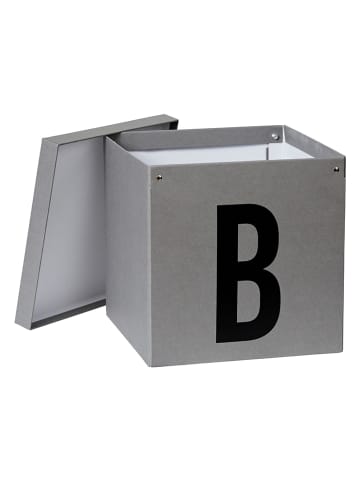 STORE IT Aufbewahrungskiste "B" in Grau - (B)30 x (H)30 x (T)30 cm