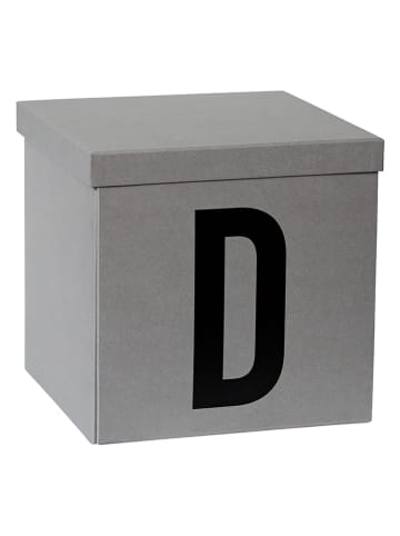STORE IT Aufbewahrungskiste "D" in Grau - (B)30 x (H)30 x (T)30 cm