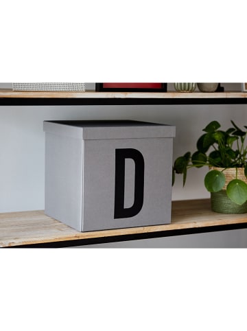 STORE IT Aufbewahrungskiste "D" in Grau - (B)30 x (H)30 x (T)30 cm