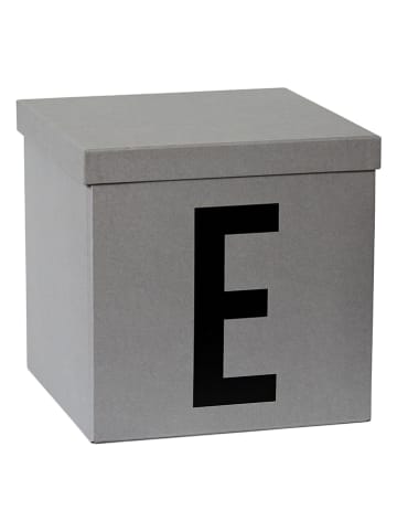 STORE IT Aufbewahrungskiste "E" in Grau - (B)30 x (H)30 x (T)30 cm