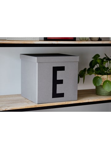 STORE IT Skrzynia "E" w kolorze szarym do przechowywania - 30 x 30 x 30 cm