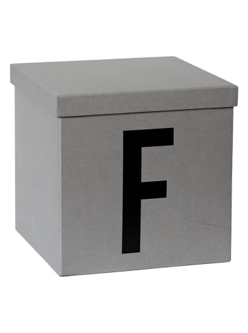 STORE IT Aufbewahrungskiste "F" in Grau - (B)30 x (H)30 x (T)30 cm