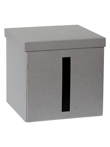 STORE IT Aufbewahrungskiste "I" in Grau - (B)30 x (H)30 x (T)30 cm