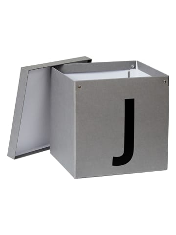 STORE IT Skrzynia "J" w kolorze szarym do przechowywania  - 30 x 30 x 30 cm