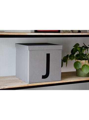 STORE IT Aufbewahrungskiste "J" in Grau - (B)30 x (H)30 x (T)30 cm