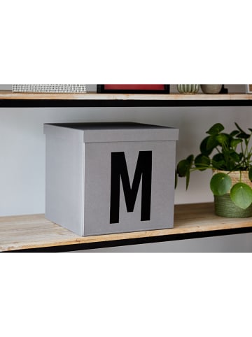 STORE IT Aufbewahrungskiste "M" in Grau - (B)30 x (H)30 x (T)30 cm