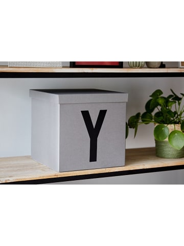 STORE IT Opbergkist "Y" grijs - (B)30 x (H)30 x (D)30 cm