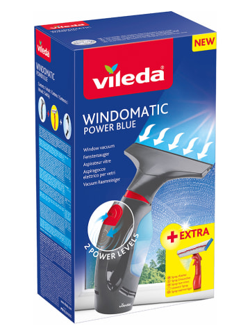 Vileda Raam-zuigreiniger "Windomatic Power" zwart/blauw