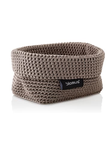 Blomus Aufbewahrungskörbe "Tela" in Taupe - (L)15 x (B)10 cm