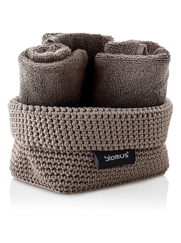 Blomus Aufbewahrungskörbe "Tela" in Taupe - (L)15 x (B)10 cm