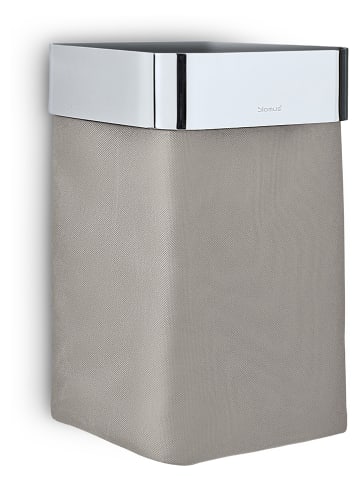 Blomus Kosz  "Nexio" w kolorze szarobrązowym na ręczniki dla gości - 15 x 25 x 16 cm