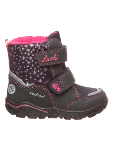 Lurchi Winterboots "Kina" donkerblauw/roze