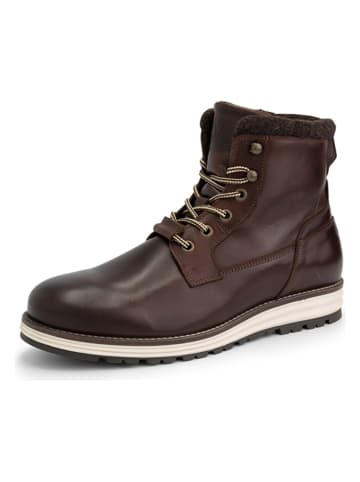 DENBROECK Leren boots "Fer St." bruin