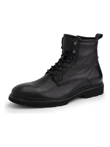 DENBROECK Leren boots "Foun St. " zwart