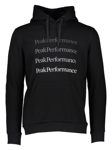 Peak Performance Hoodie "Ground" zwart