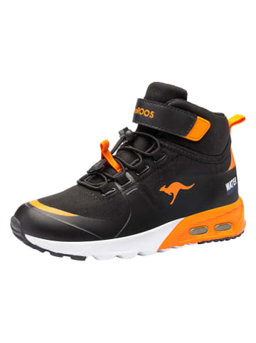Kangaroos Sneakers "KX-Hydro" in Schwarz/ Orange