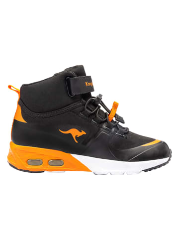 Kangaroos Sneakersy "KX-Hydro" w kolorze czarno-pomarańczowym