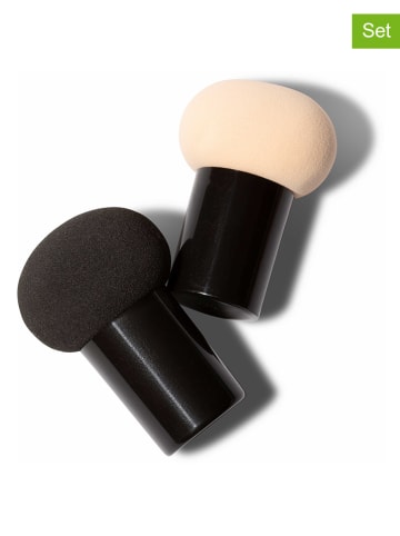 Paloma Beauties 2-delige make-up-sponzenset zwart