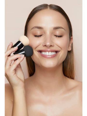Paloma Beauties 2-delige make-up-sponzenset zwart
