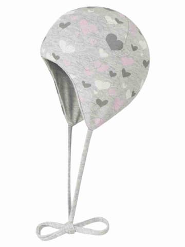 Döll Dwustronna czapka w kolorze szarym