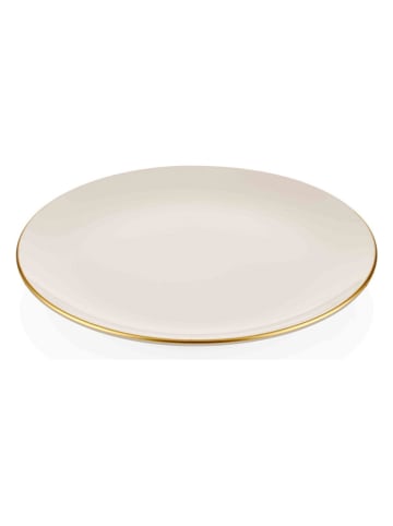 Hermia 6er-Set: Dessertteller in Creme - Ø 19 cm
