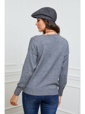 So Cachemire Cardigan "Gino" in Grau