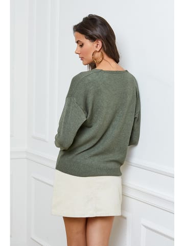 Joséfine Cardigan "Gino" in Khaki