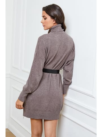 Joséfine Strickkleid "Halof" in Taupe