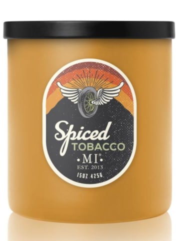 Colonial Candle Duftkerze "Spiced Tobacco" in Orange - 425 g