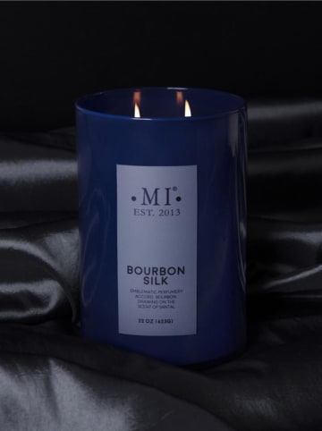 Colonial Candle Duftkerze "Bourbon Silk" in Dunkelblau, 623 g