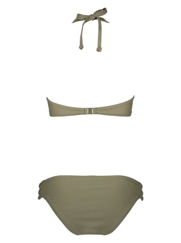 Buffalo Bikini "Zopf" w kolorze khaki