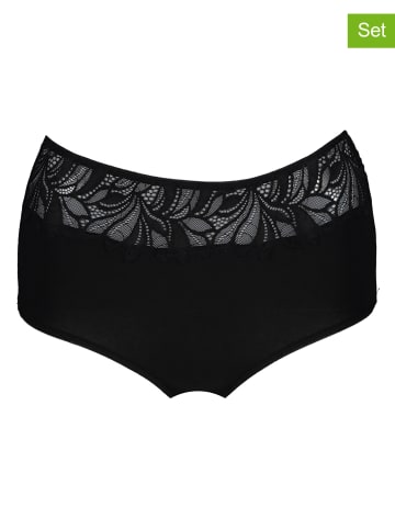 VIVANCE DREAMS 5-delige set: slips "Viv" zwart