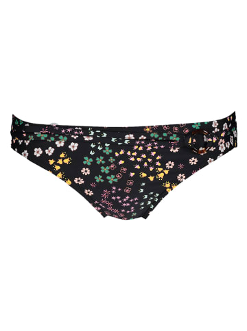 s.Oliver Figi bikini "Milly" w kolorze czarnym ze wzorem