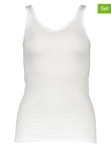 PETITE FLEUR 3-delige set: hemdjes wit