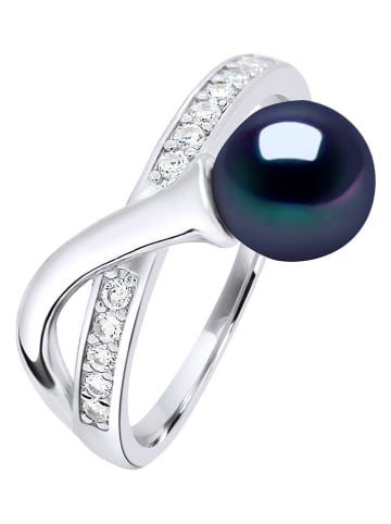 Pearl Addict Silber-Ring mit Perle