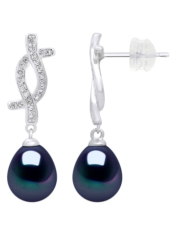 Pearl Addict Silber-Ohrstecker mit Perlen