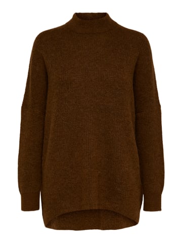 SELECTED FEMME Sweter "Lulu" w kolorze brązowym