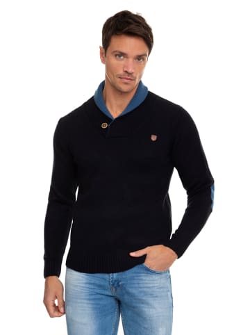 SIR RAYMOND TAILOR Trui "Erasmo" donkerblauw