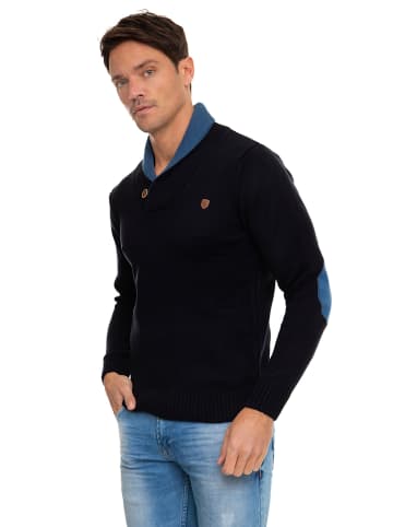 SIR RAYMOND TAILOR Sweter "Erasmo" w kolorze granatowym