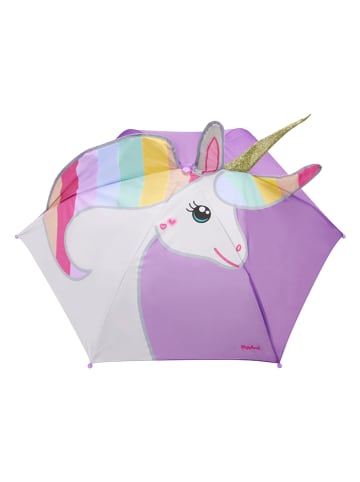 Playshoes Parasol w kolorze fioletowo-białym