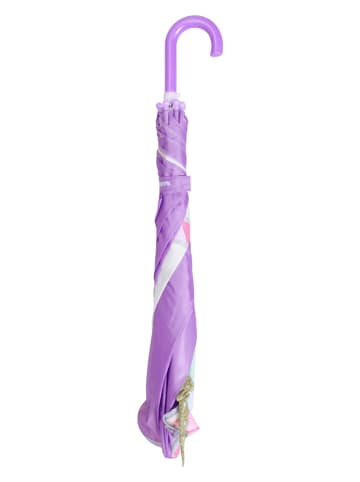 Playshoes Parasol w kolorze fioletowo-białym