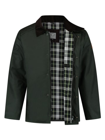 MGO leisure wear Übergangsjacke "Harry" in Dunkelgrün