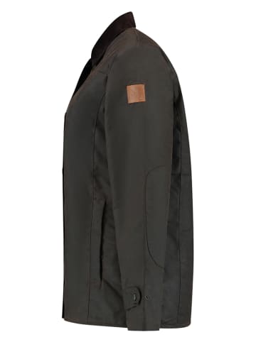 MGO leisure wear Kurtka przejściowa "Meghan" w kolorze ciemnobrązowym