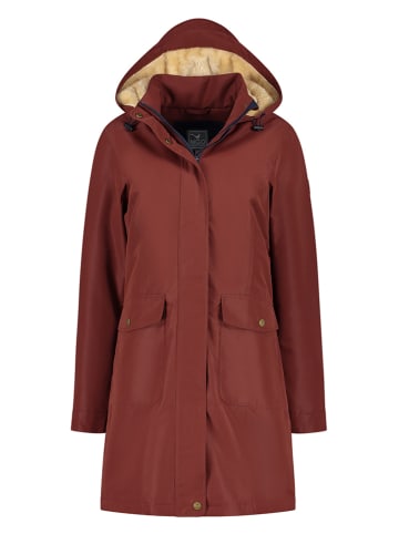 MGO leisure wear Parka "Sue" w kolorze bordowym