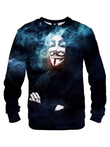 Mr GUGU & MISS GO Sweatshirt wit/blauw/zwart