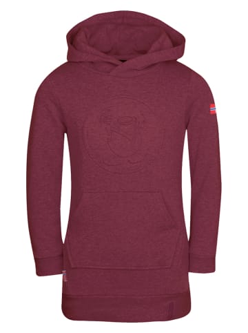 Trollkids Sweatkleid "Sandefjord" in Bordeaux